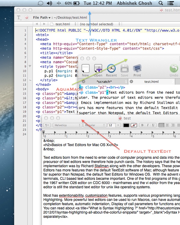 Mac os x text editor for programmers wallpaper