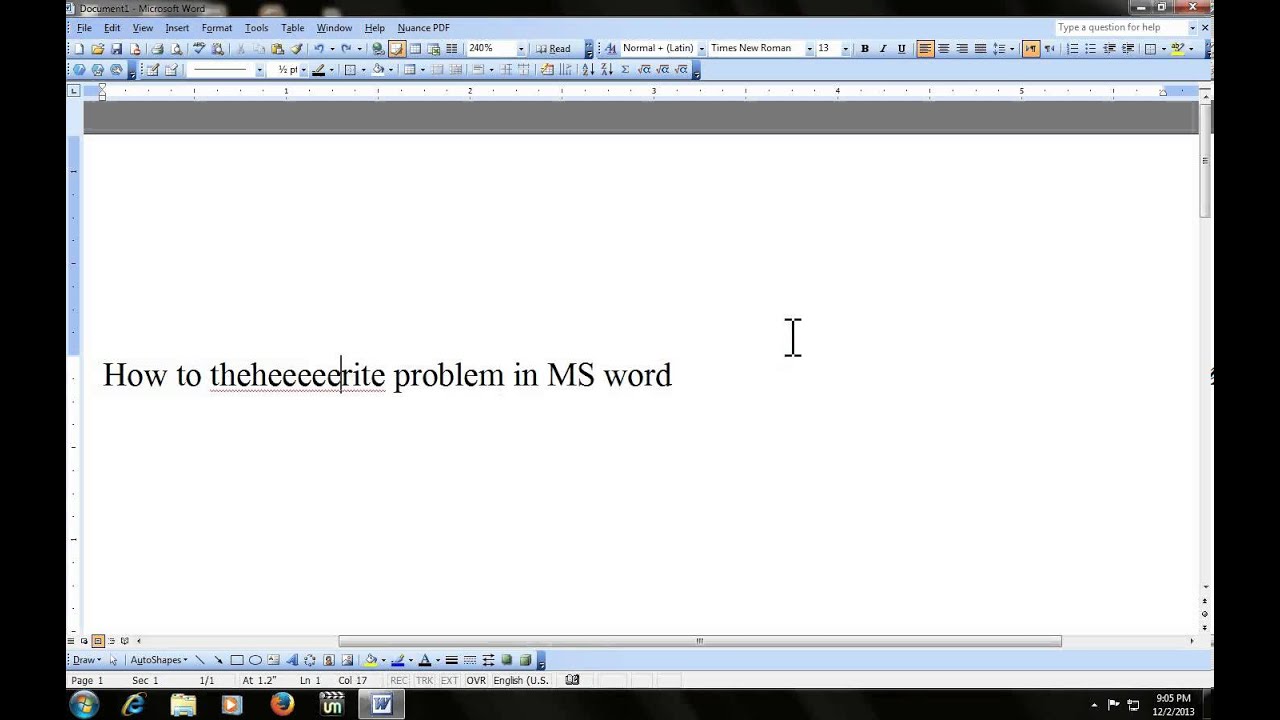 Overwrite text in word document